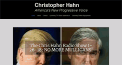 Desktop Screenshot of christopherhahn.com
